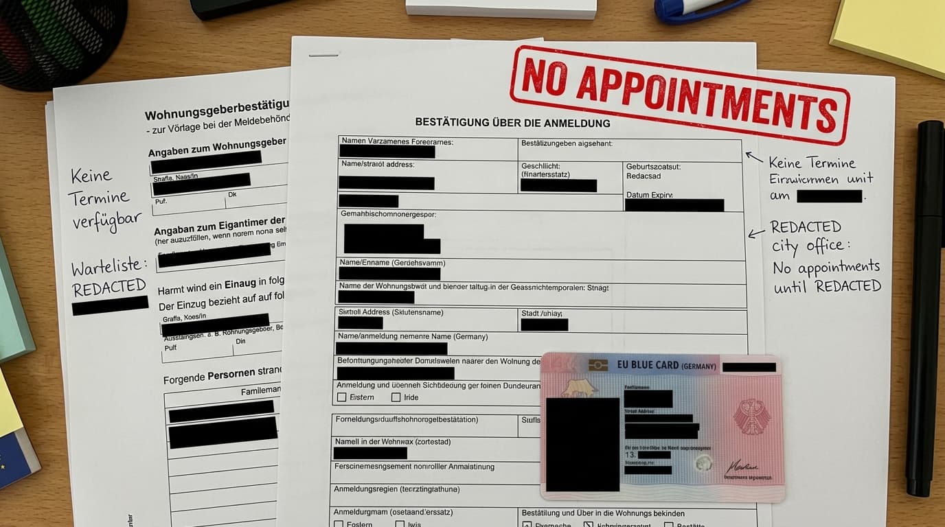 No Anmeldung Appointment? What to Do in Germany
